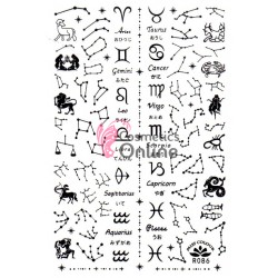 Stickere 3D pentru unghii cod R086